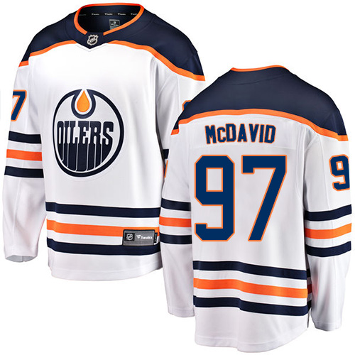  Connor McDavid Edmonton Oilers #97 Gray Kids Player Name and  Number T Shirt : Sports & Outdoors